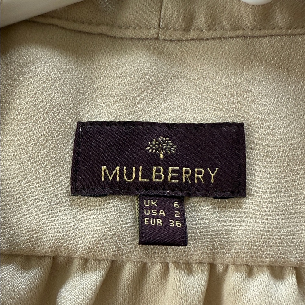 Mulberry Cream Blouse with Elegant Design - Picture 4 of 5
